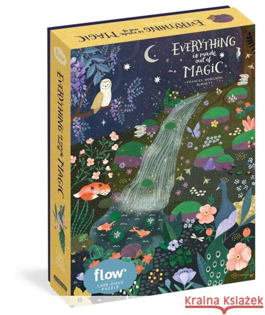 Everything Is Made Out of Magic 1,000-Piece Puzzle (Flow): For Adults Families Picture Quote Mindfulness Game Gift Jigsaw 26 3/8
