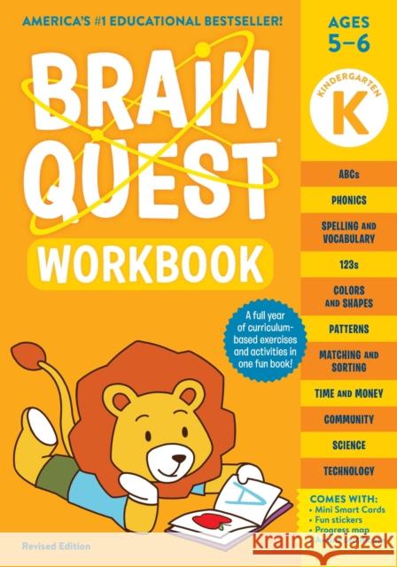 Brain Quest Workbook: Kindergarten (Revised Edition) Workman Publishing 9781523517343