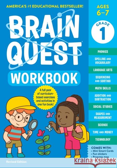 Brain Quest Workbook: 1st Grade (Revised Edition) Workman Publishing 9781523517350