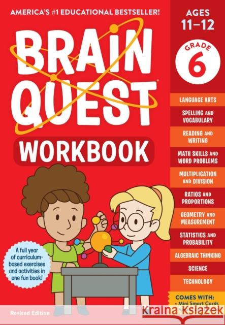 Brain Quest Workbook: 6th Grade (Revised Edition) Workman Publishing 9781523517404