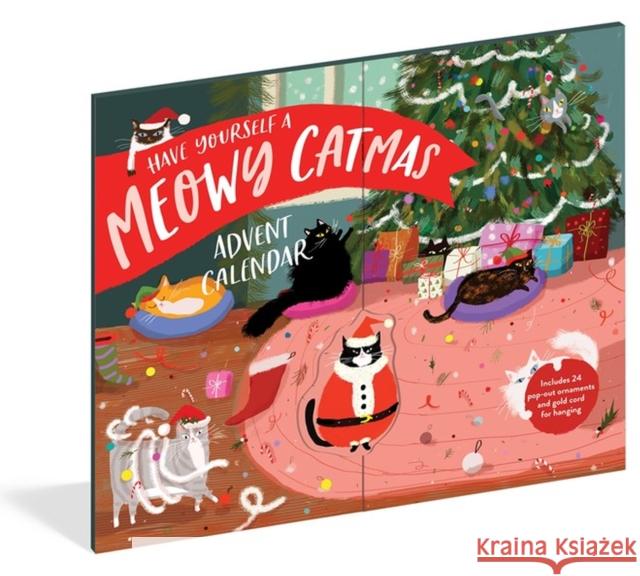 Have Yourself a Meowy Catmas Advent Calendar Jamie Shelman 9781523518050 Workman Publishing