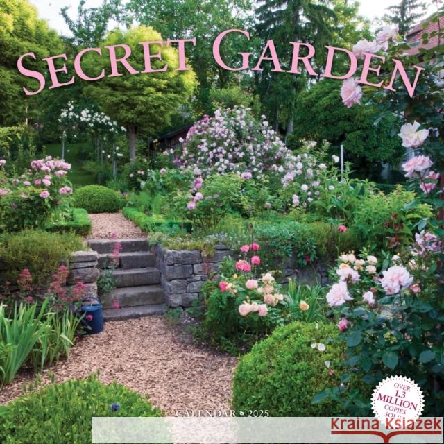 Secret Garden Wall Calendar 2025 Workman Calendars 9781523524754 Workman Publishing