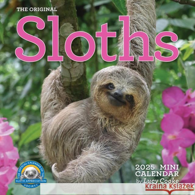 Original Sloths Mini Wall Calendar 2025: Celebrate Life in the Slow Lane Lucy Cooke Workman Calendars 9781523525478 Workman Publishing