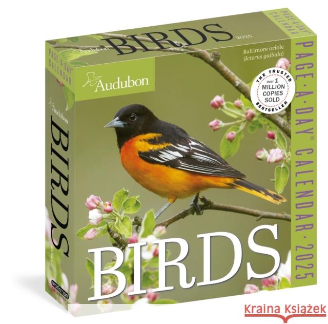 Audubon Birds Page-A-Day® Calendar 2025: The World's Favourite Bird Calendar Workman Calendars 9781523526079 Workman Publishing