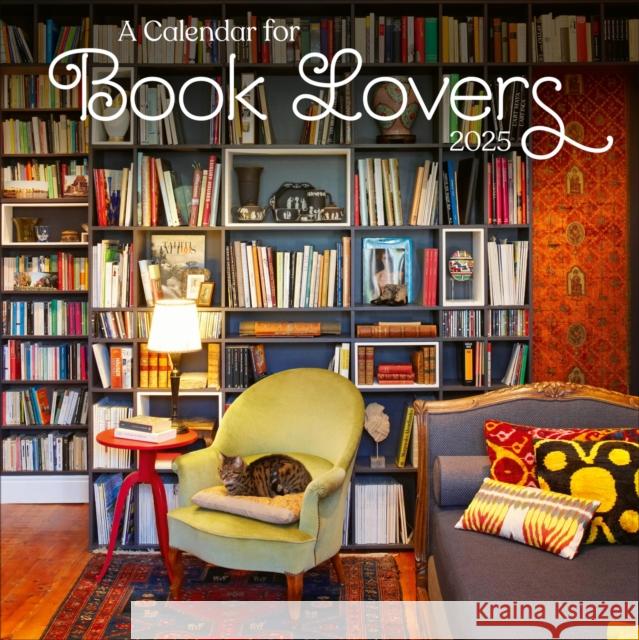 A Calendar for Book Lovers Wall Calendar 2025 Workman Calendars 9781523526703 Workman Publishing