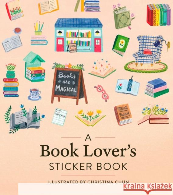 A Book Lover's Sticker Book Workman Publishing 9781523527601