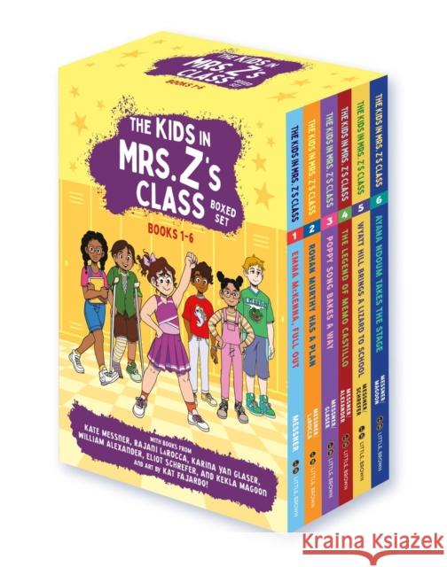 The Kids in Mrs. Z's Class Boxed Set: Books 1-6 Kat Fajardo 9781523531462 Algonquin Young Readers