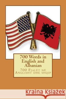 700 Words in English and Albanian John C Rigdon 9781523674121 Createspace Independent Publishing Platform