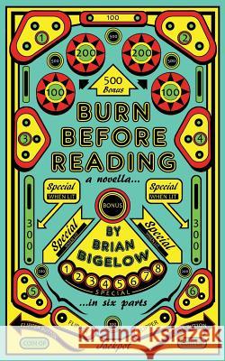 Burn Before Reading Brian Bigelow 9781523757091 Createspace Independent Publishing Platform