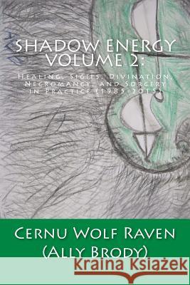 Shadow Energy Volume 2: Healing, Sigils, Divination, Necromancy, and Sorcery in Practice (1985-2015) Cernu Wolf Raven (Ally Brody), Allison E Brody 9781523873104