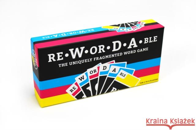 Rewordable Card Game: The Uniquely Fragmented Word Game Allison Parrish Adam Simon Tim Szetela 9781524761134