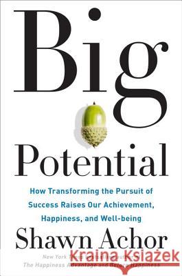 Big Potential: How Transforming the Pursuit of Success Raises Our Achievement, Happiness, and Well-Being Shawn Achor 9781524761530