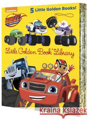 Blaze and the Monster Machines Little Golden Book Library (Blaze and the Monster Machines): Five of Nickeoldeon's Blaze and the Monster Machines Littl Various 9781524764104 Golden Books