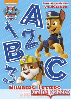 Numbers, Letters, and More! (Paw Patrol) Golden Books                             Golden Books 9781524769307 Golden Books