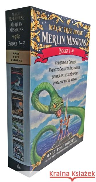 Magic Tree House Merlin Missions Books 1-4 Boxed Set Osborne, Mary Pope 9781524770532 Random House Books for Young Readers
