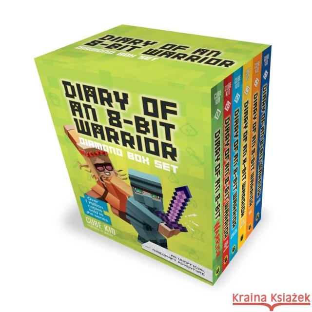 Diary of an 8-Bit Warrior Diamond Box Set Cube Kid 9781524853853 Andrews McMeel Publishing