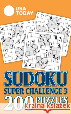 USA Today Sudoku Super Challenge 3 Usa Today 9781524867188