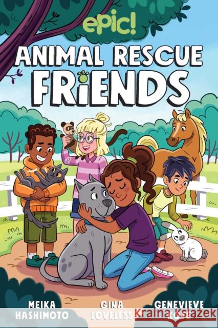 Animal Rescue Friends Meika Hashimoto 9781524867348