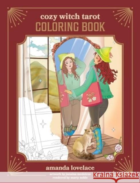 Cozy Witch Tarot Coloring Book Amanda Lovelace 9781524876692