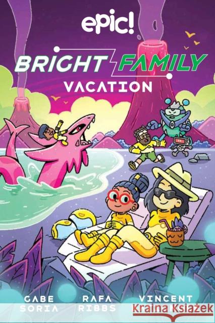 The Bright Family: Vacation Gabe Soria Ribs Rafa 9781524878696 Andrews McMeel Publishing