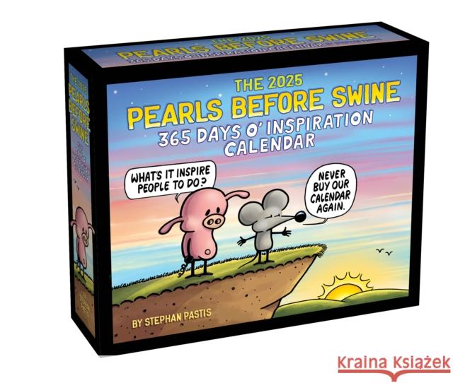 Pearls Before Swine 2025 Day-to-Day Calendar Stephan Pastis 9781524888978 Andrews McMeel Publishing
