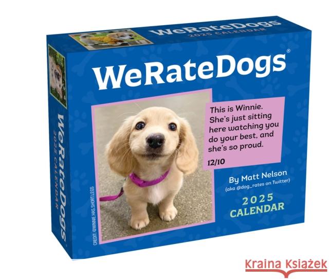 WeRateDogs 2025 Day-to-Day Calendar Matt Nelson 9781524889029 Andrews McMeel Publishing