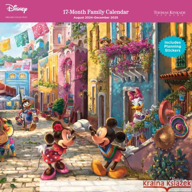 Disney Dreams Collection by Thomas Kinkade Studios: 17-Month 2024-2025 Family Wa Thomas Kinkade 9781524889074 Andrews McMeel Publishing