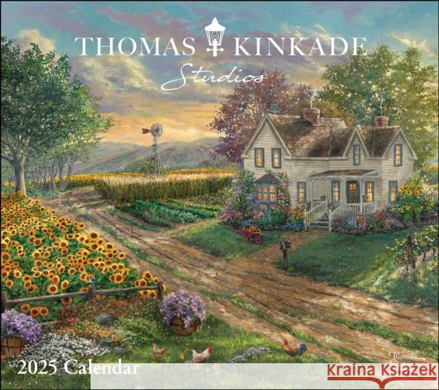 Thomas Kinkade Studios 2025 Deluxe Wall Calendar Thomas Kinkade 9781524889173 Andrews McMeel Publishing