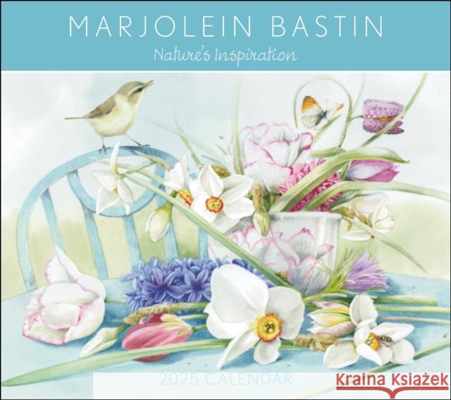 Marjolein Bastin Nature's Inspiration 2025 Deluxe Wall Calendar with Print Marjolein Bastin 9781524890520 Andrews McMeel Publishing