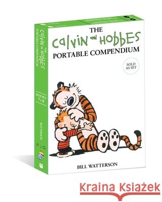 The Calvin and Hobbes Portable Compendium Set 4 Bill Watterson 9781524890612 Andrews McMeel Publishing