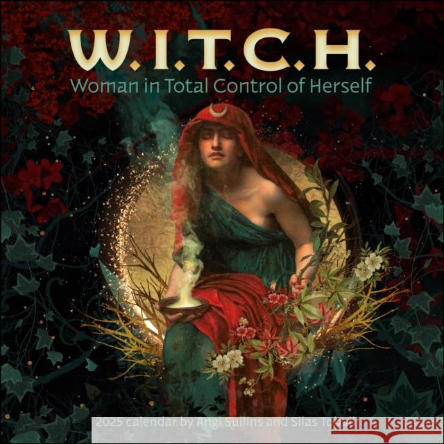 W.I.T.C.H. (Woman In Total Control of Herself) 2025 Wall Calendar Angi Sullins 9781524892364 Amber Lotus Publishing