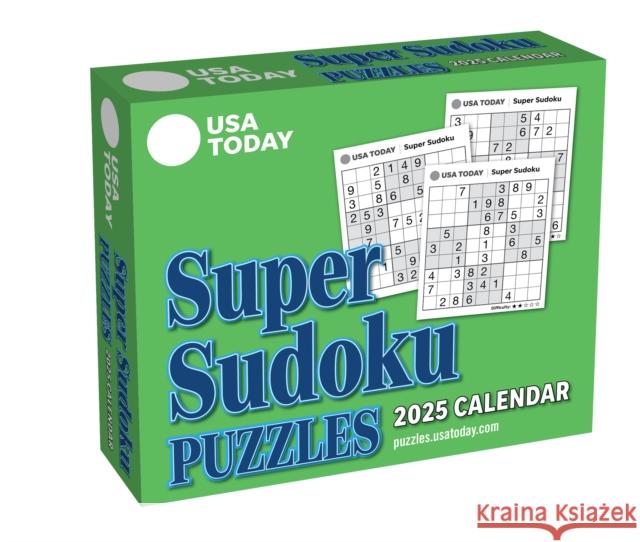 USA TODAY Super Sudoku 2025 Day-to-Day Calendar USA TODAY 9781524893064 Andrews McMeel Publishing