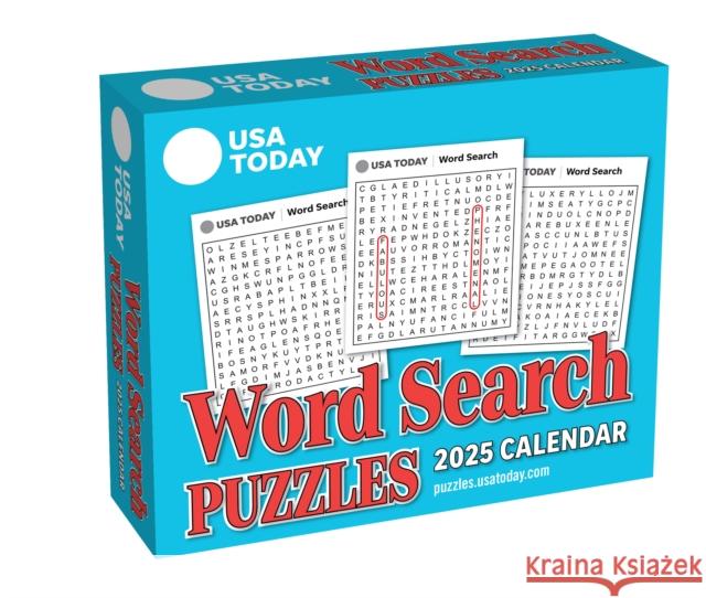 USA TODAY Word Search 2025 Day-to-Day Calendar USA TODAY 9781524893071 Andrews McMeel Publishing