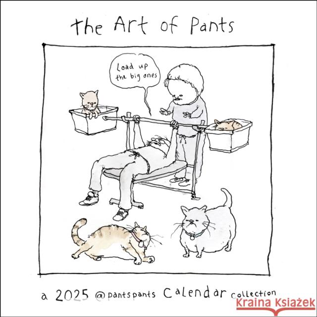 The Art of Pants 2025 Wall Calendar Josh Mecouch 9781524893217 Andrews McMeel Publishing