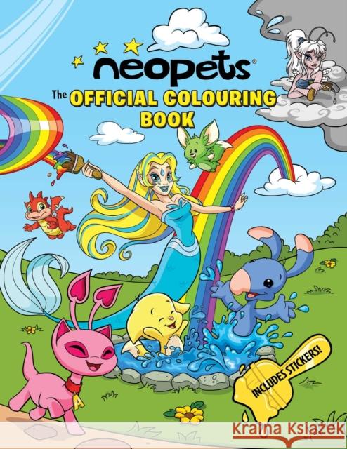 Neopets: The Official Colouring Book Neopets 9781524895761 Andrews McMeel Publishing