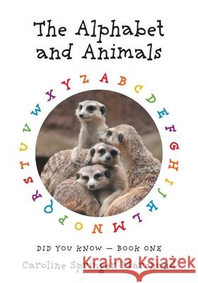 The Alphabet and Animals Caroline Springer Marchand 9781525562938 FriesenPress