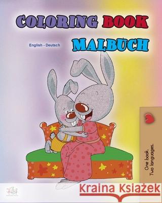 Coloring book #1 (English German Bilingual edition): Language learning colouring and activity book Admont, Shelley 9781525940453