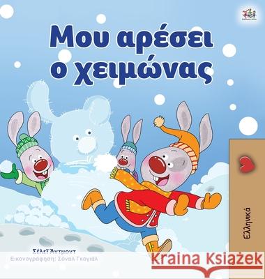 I Love Winter (Greek Book for Kids) Shelley Admont Kidkiddos Books 9781525943041 Kidkiddos Books Ltd.