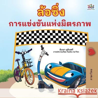 The Wheels The Friendship Race (Thai Book for Kids) Inna Nusinsky Kidkiddos Books  9781525963995 Kidkiddos Books Ltd.