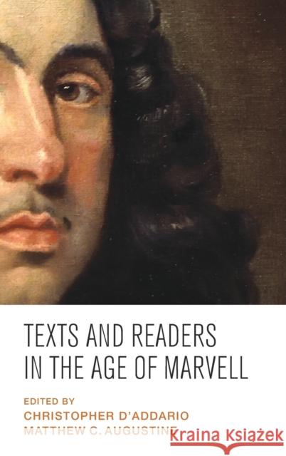 Texts and readers in the Age of Marvell D'Addario, Christopher 9781526113894 Manchester University Press