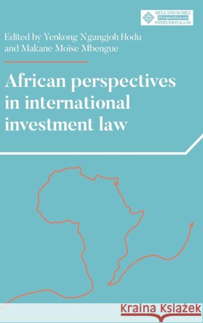 African perspectives in international investment law Hodu, Yenkong Ngangjoh 9781526151278