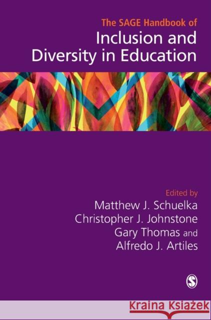 The SAGE Handbook of Inclusion and Diversity in Education Schuelka, Matthew J. 9781526435552