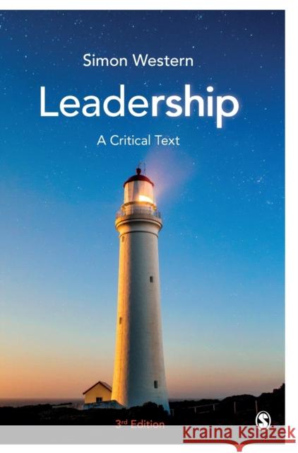 Leadership: A Critical Text Simon Western   9781526459510 SAGE Publications Ltd