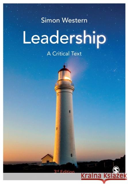 Leadership: A Critical Text Simon Western   9781526459527 SAGE Publications Ltd