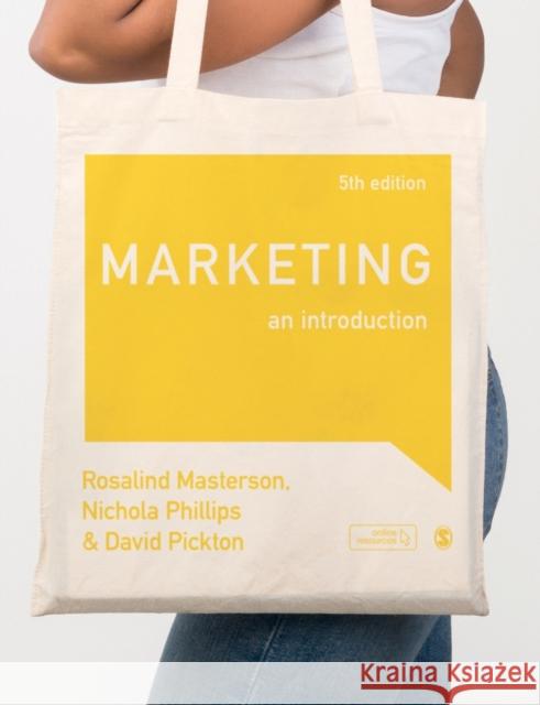 Marketing: An Introduction David Pickton 9781526494573 Sage Publications Ltd