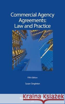 Commercial Agency Agreements: Law and Practice Susan Singleton 9781526511874 Tottel Publishing