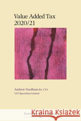 Bloomsbury Professional VAT 2020/21 Andrew Needham 9781526514615 Bloomsbury Publishing PLC