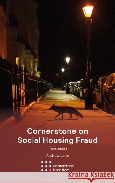 Cornerstone on Social Housing Fraud Andrew (Cornerstone Barristers, UK) Lane 9781526531933 Tottel Publishing