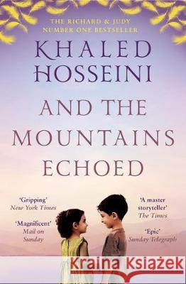 And the Mountains Echoed  Hosseini, Khaled 9781526604637 