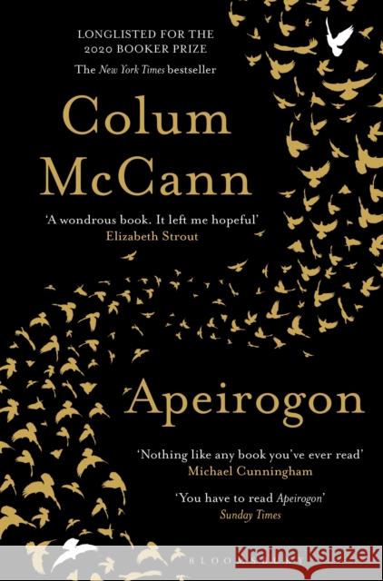 Apeirogon: a novel about Israel, Palestine and shared grief, nominated for the 2020 Booker Prize Colum McCann 9781526607898 Bloomsbury Publishing PLC